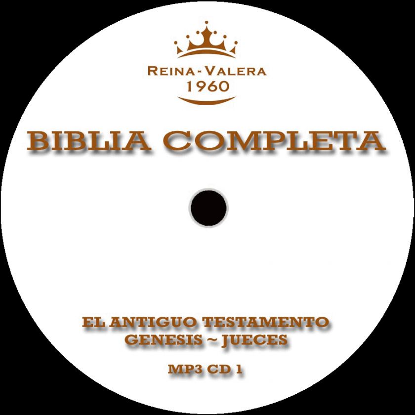 REINA VALERA COMPLETA SANTA BIBLIA  AUDIO 5 CD SET  