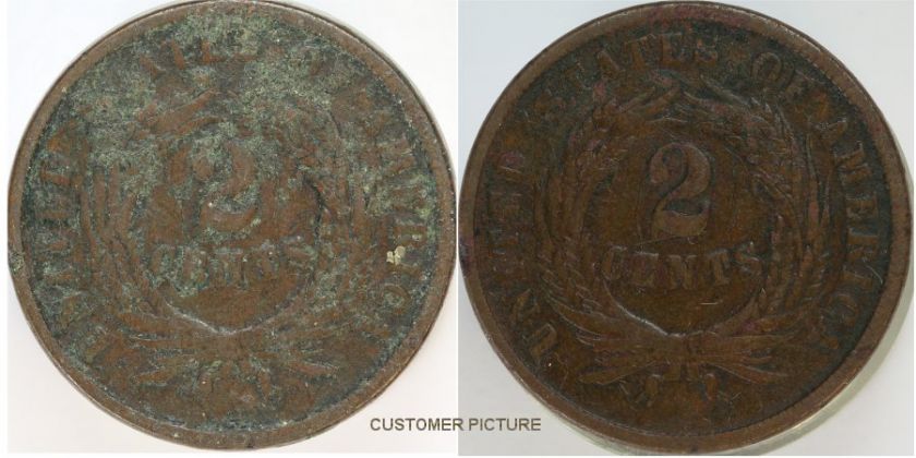 SOME BEFORE AND AFTER PICTURES OF COINS CONSERVED WITH VERDI CARE™