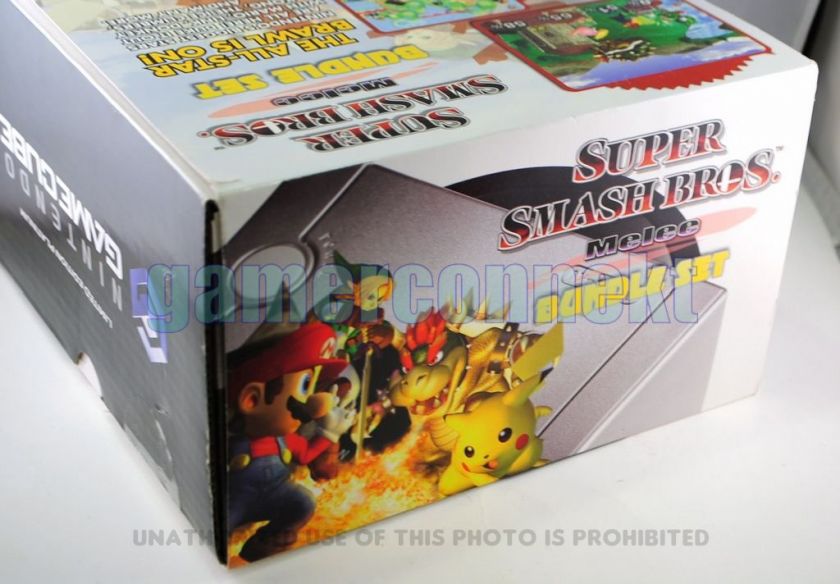 Super Smash Bros. Melee Bundle Set Gamecube Brand New 0045496940393 