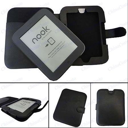 Leather Case Cover Accessories for Nook 2 Simple Touch  