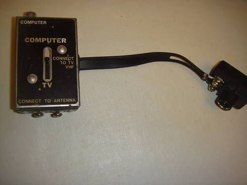 Computer/TV Switch (for older game systems;Atari, etc.)  