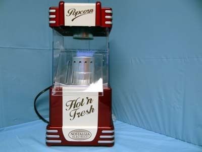 Nostalgia RHP 625 Hot Air Retro Popcorn Maker 082677136251  