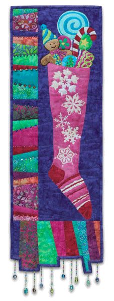 McKenna Ryan Gingerbread Lane Stocking Up Quilt Pattern  