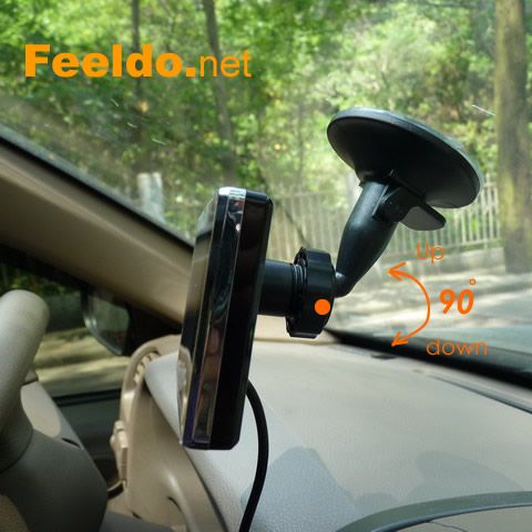 Inch TFT LCD Windsheild Mount Monitor For Security CCTV Camera