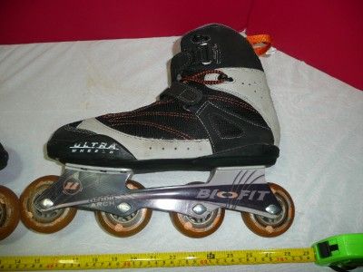 Biofit Mens Boys Inline Skates ultra wheels composite  