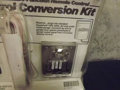   CONTROL CONVERSION KIT 1.2 HP CHAIN DRIVE GARAGE DOOR OPENER  