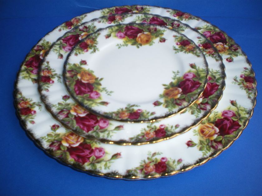 Royal Albert China Old Country Rose 5 Pc Place Setting  