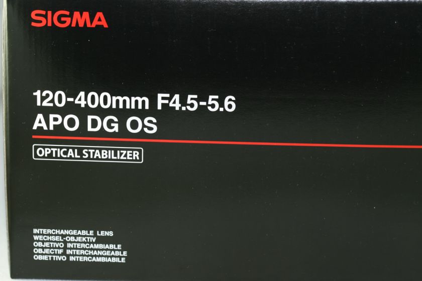 SIGMA 120 400mm W 2X 120 800 LENS KIT Nikon D7000 D5100 085126728557 