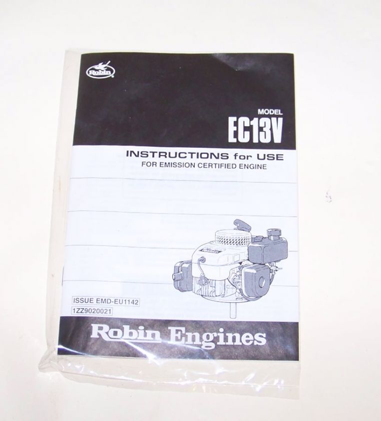 Robin Snapper EC13V 4HP 2 Cycle Engine  