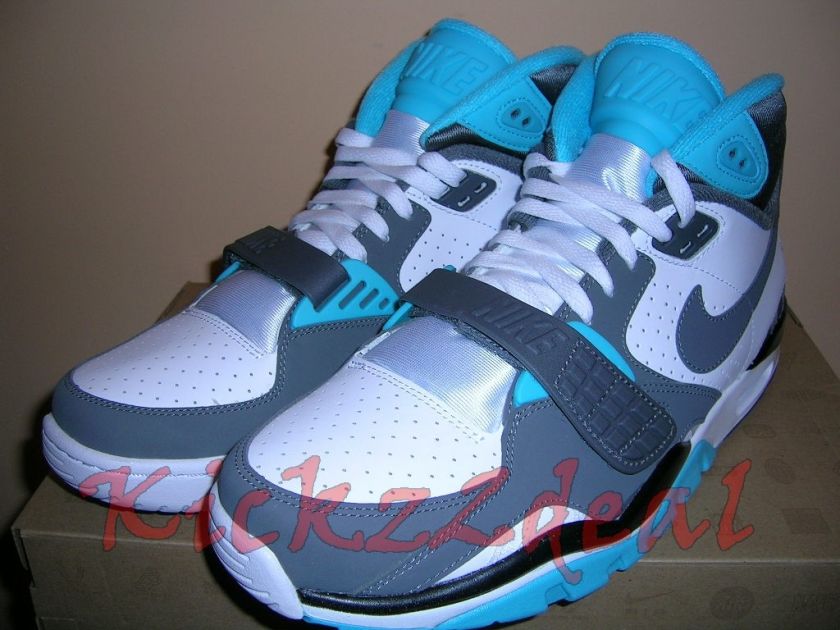 NEW Nike Air Trainer SC II White/Chlorine Blue Bo Jackson 443575 100 