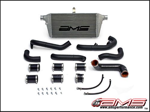   WRX STI FMIC + 50MM Tial BOV + AMS Front Crash Beam 2008 2012  