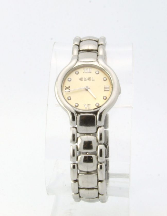   Diamond Dial Stainless Steel Womens / Ladies Watch $699 obo  