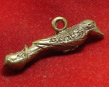 SALIKA BIRD LINGHAM LUCKY LOVE REAL THAI AMULET PENDANT  