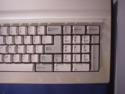 Vintage Leading Edge DC 2014 Keyboard Blue Alps Sliders  