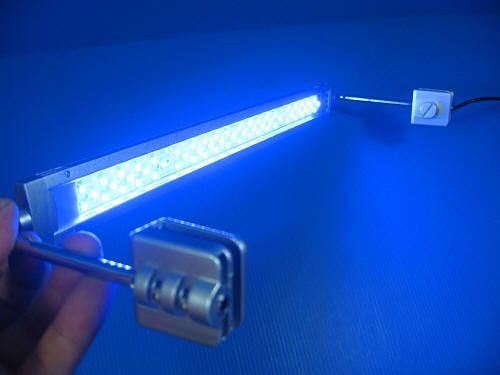   60 Blue lamps 12000k Antenna type 34~36cm fish tank 100~240V  