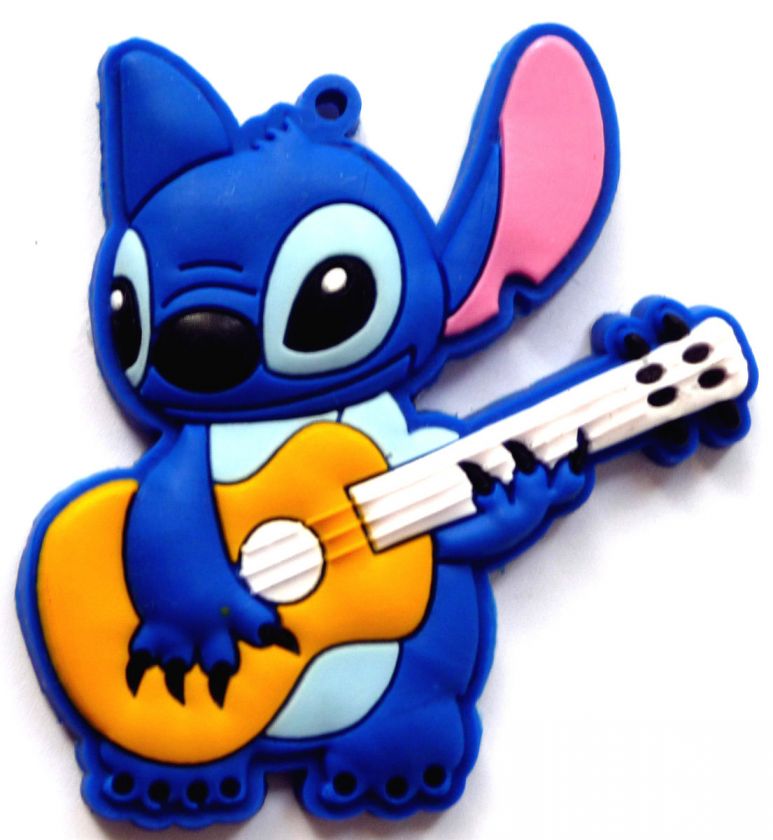 Stitch playing Hawaiian ukulele Disney Fridge Magnet  