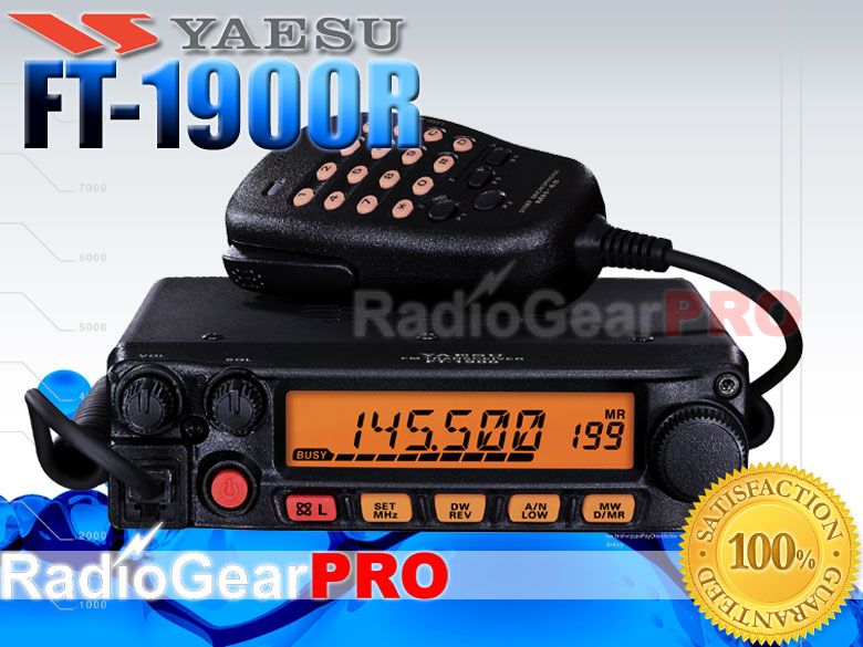 Yaesu FT 1900R VHF 55W 2M FM Mobile Transceiver Radio  