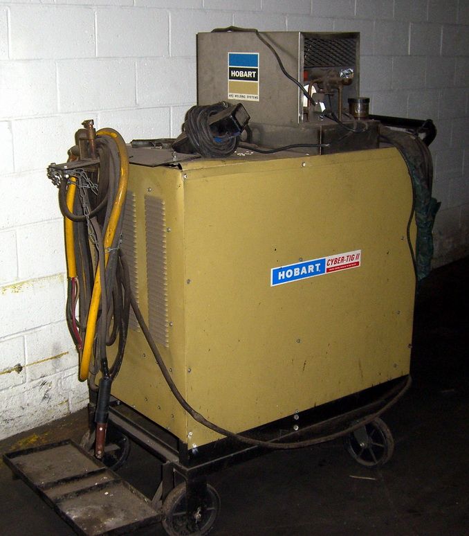 HOBART CYBER TIG 500 Amp Solid State Arc Welder, Click to view larger 