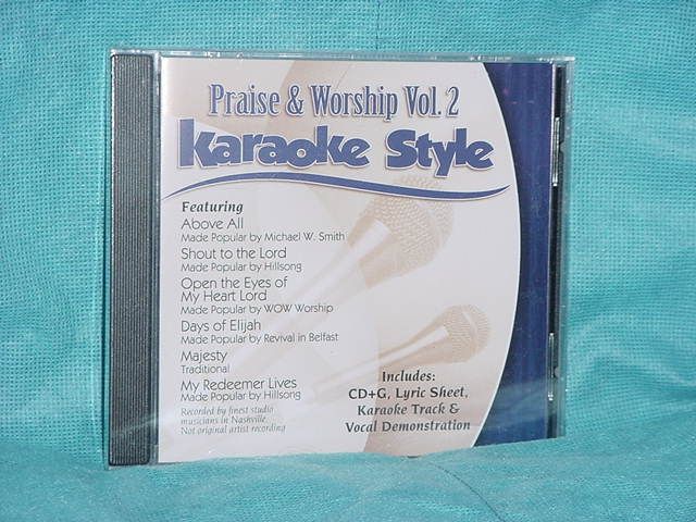 Praise & Worship V2 Christian Gospel Karaoke NEW CD+G  